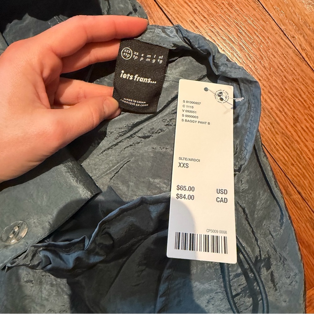 Iets Frans Shiny Balloon Pant NWT - Picture 6 of 8